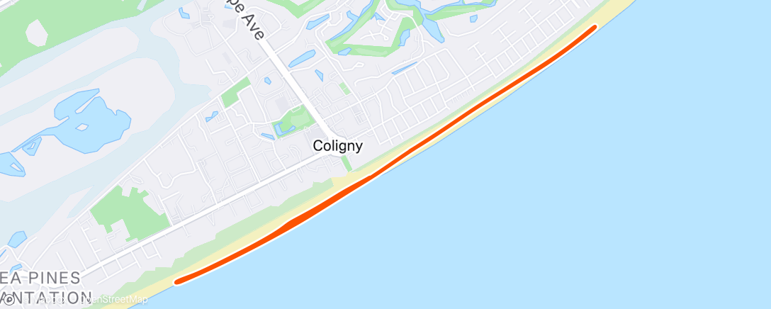 Map of the activity, Morning Ride