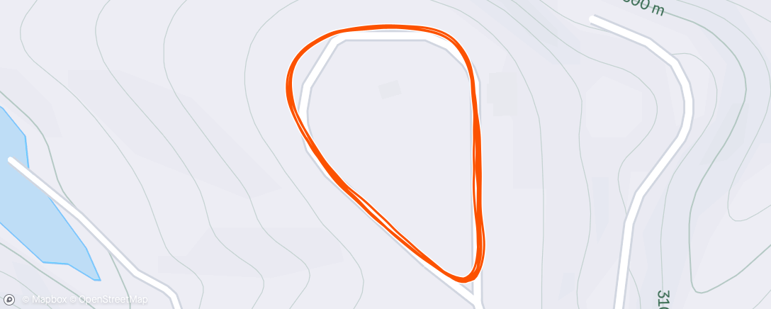 Map of the activity, Base Run