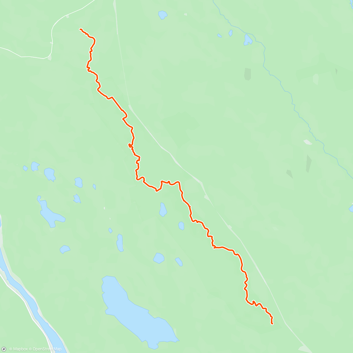 Mapa da atividade, Morning Kayaking