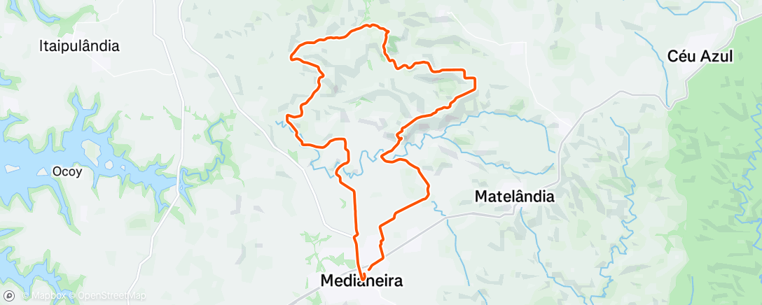 Mappa dell'attività Pedalada matinal