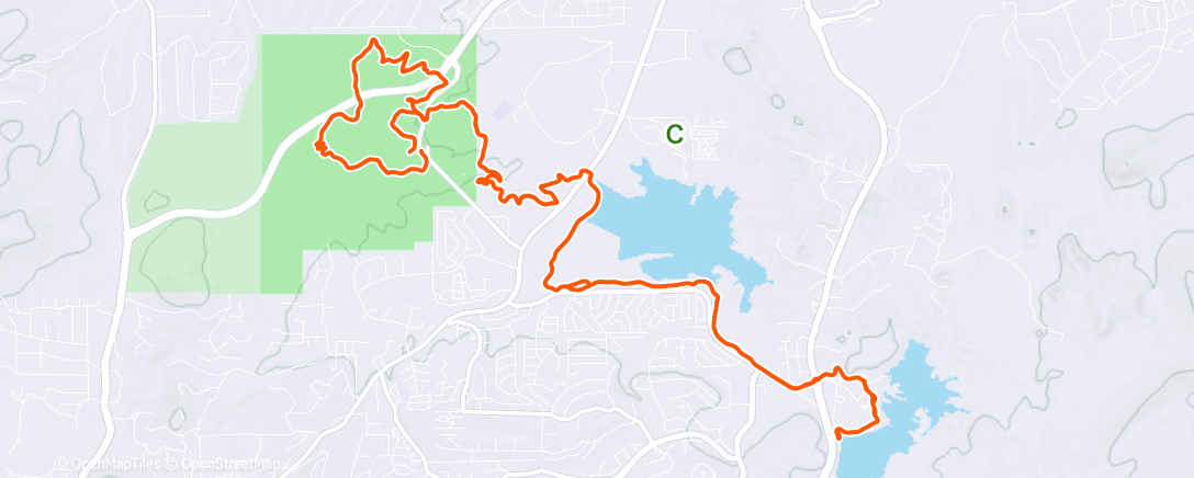 Map of the activity, Kalshi bet but it’s whether I can finish the PCT