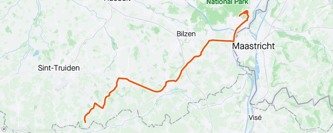 Map of the activity, Sneller dan de regen