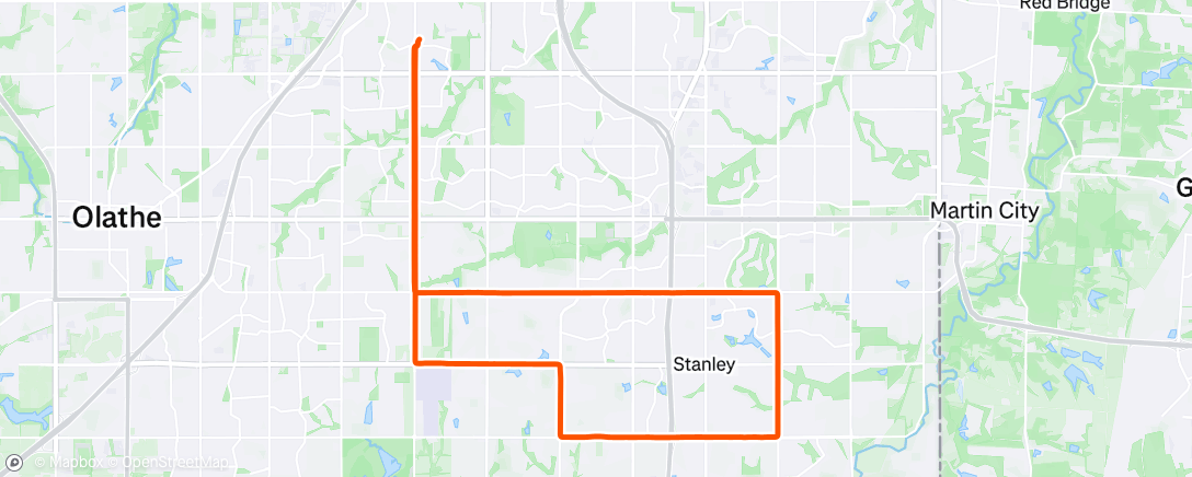 Map of the activity, Morning Ride