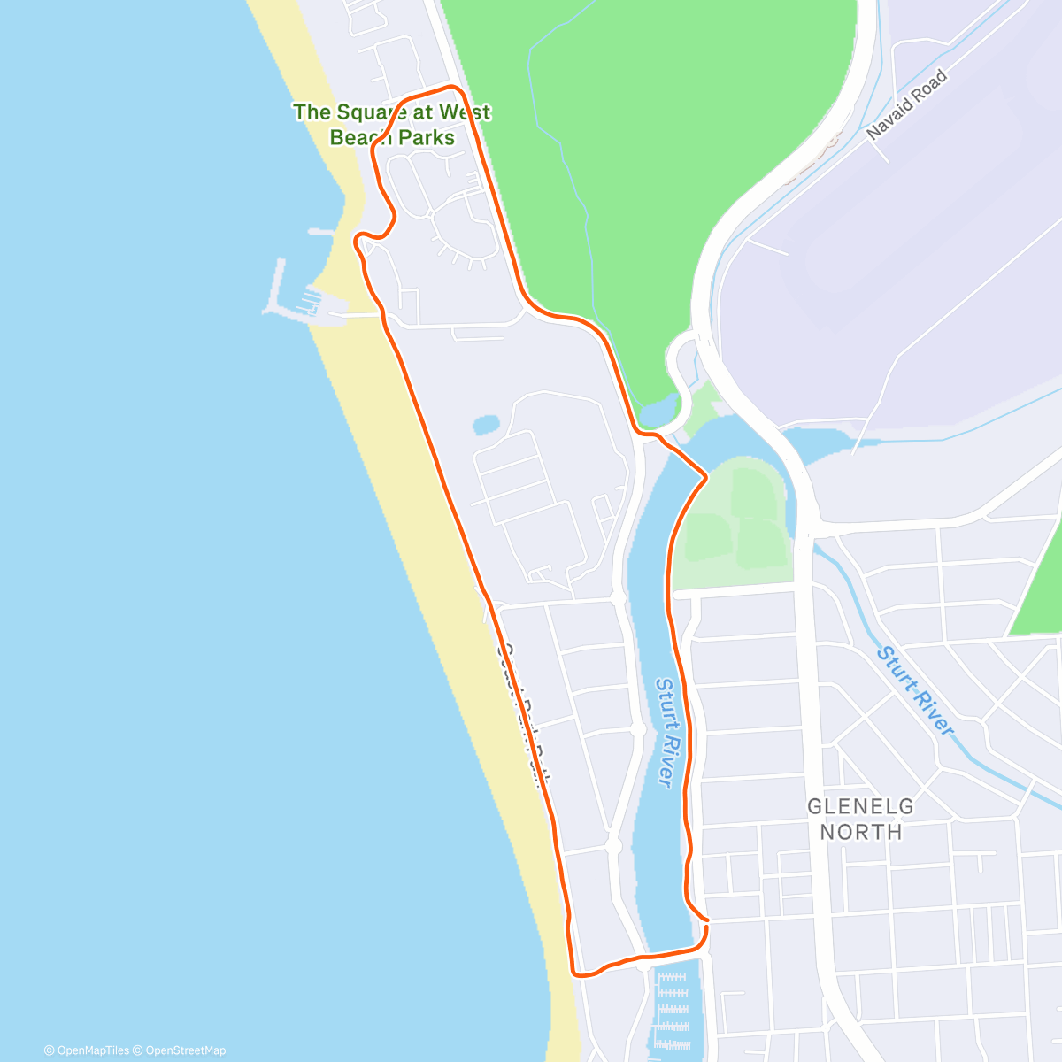 Carte de l'activité Morning Run