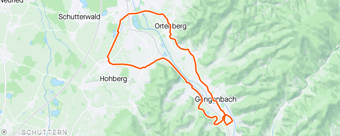 Map of the activity, Zum Eis