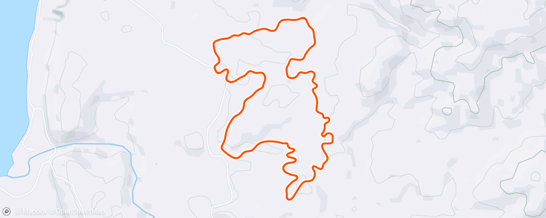 Map of the activity, Zwift - 10+5+50 in Makuri Islands
