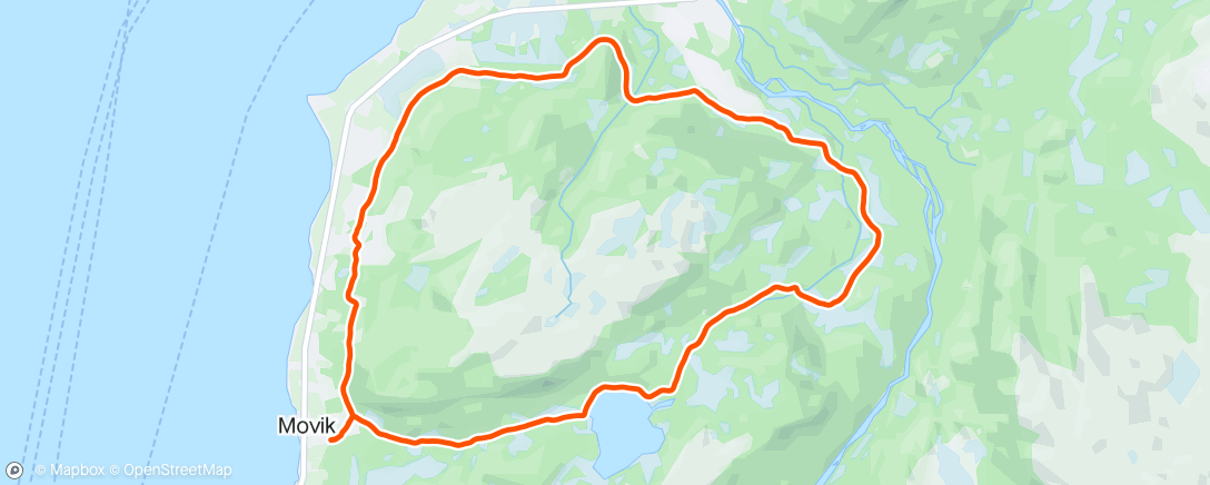 Map of the activity, Ronde de Movika