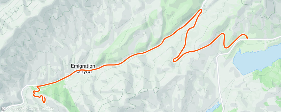 Map of the activity, Morning Ride