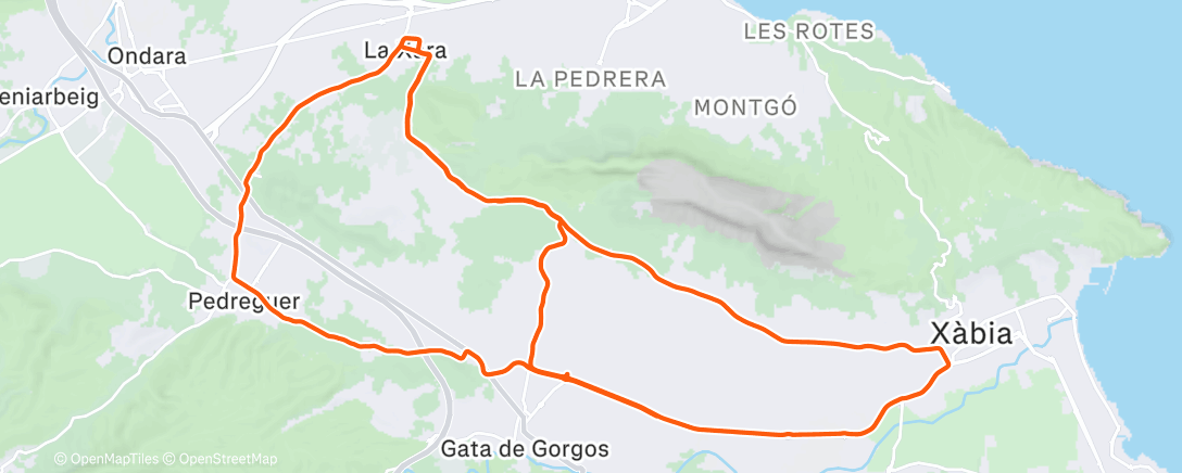 Mappa dell'attività Namiddagrit