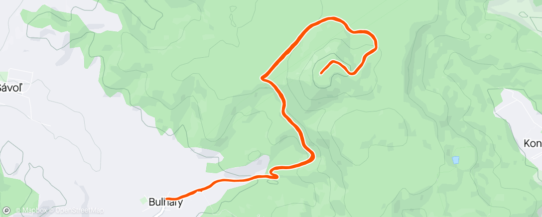 Map of the activity, Gerlaching č. 4 a 5/9