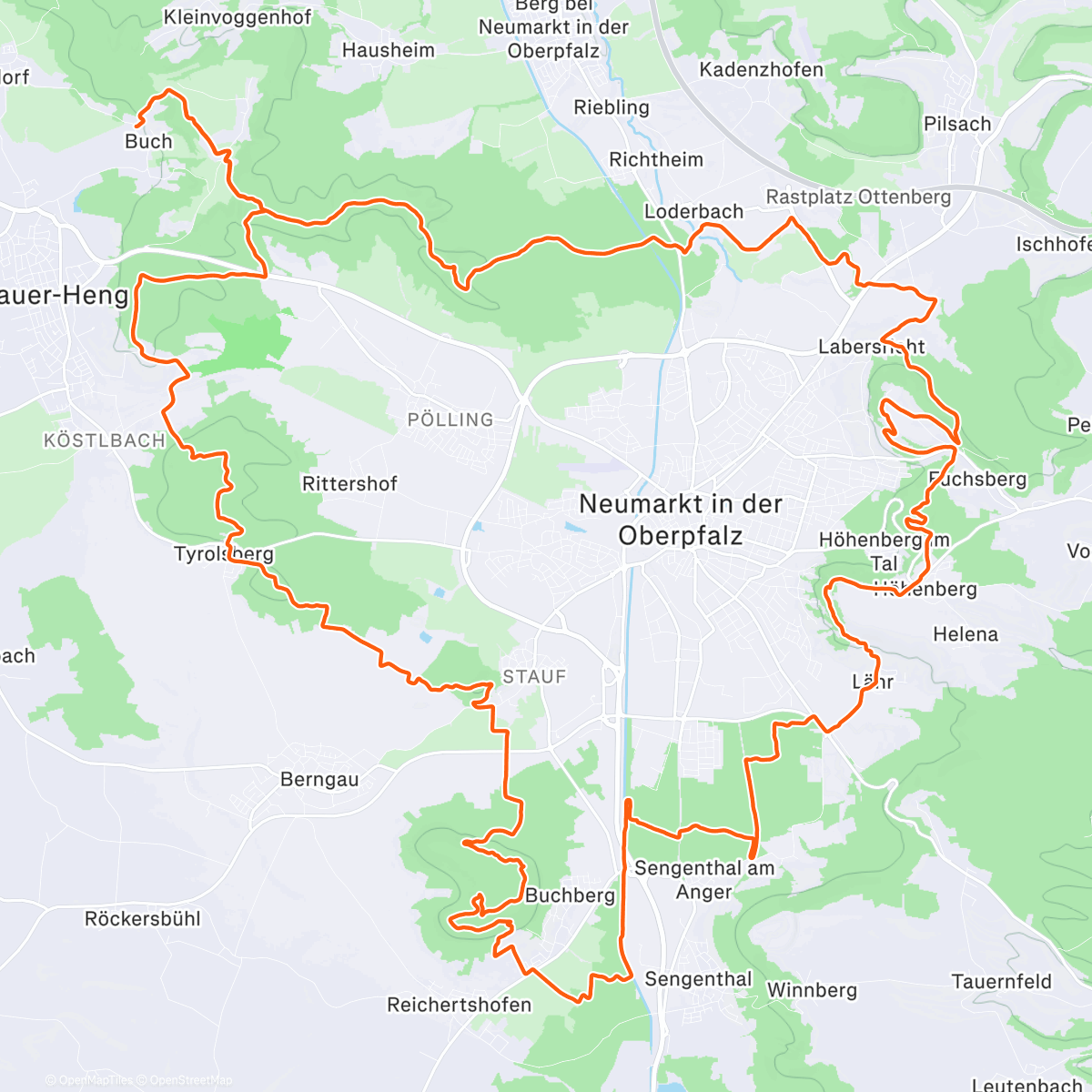 Карта физической активности (Zeugenberg 🌞)