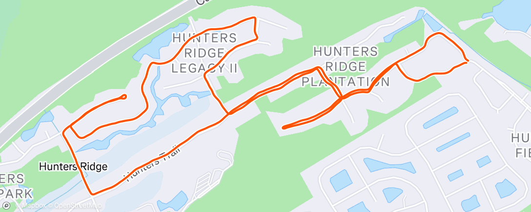 Map of the activity, Nice and easy