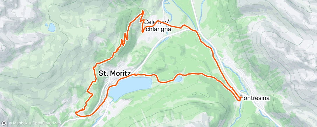Map of the activity, Morning Gravel Ride