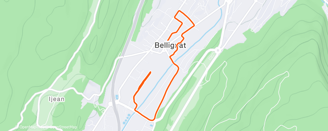 Map of the activity, T&M