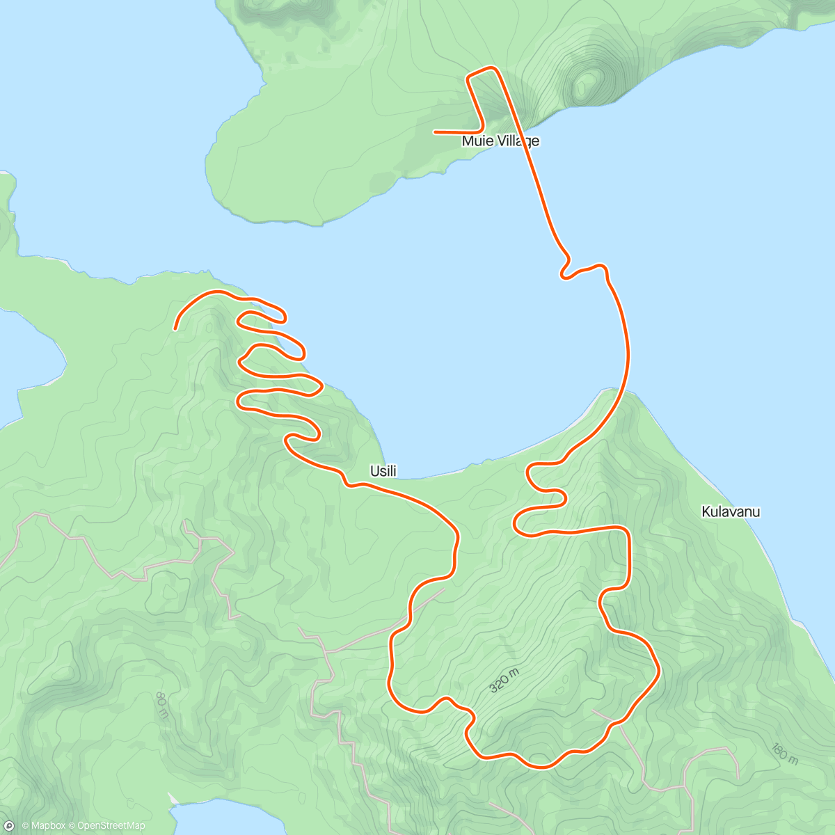 Map of the activity, Zwift - Sprints in Watopia