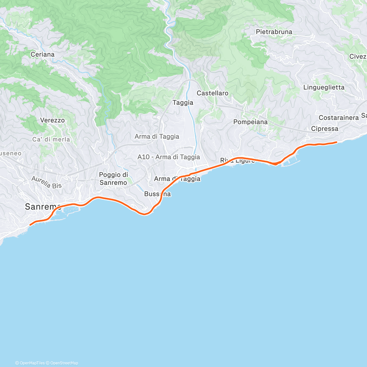 Map of the activity, ROUVY - VO2 Firestorm | Frederic Funk's Favourite