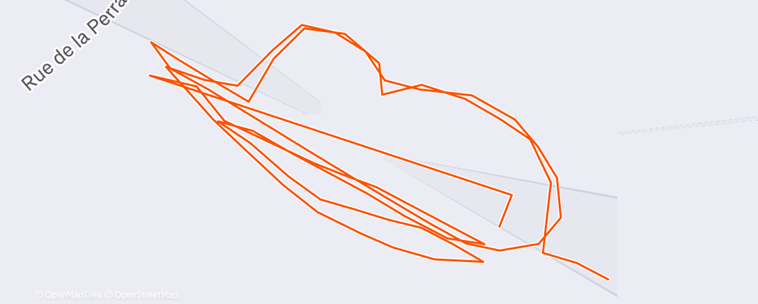Карта физической активности (Pelletage de l’allée…)