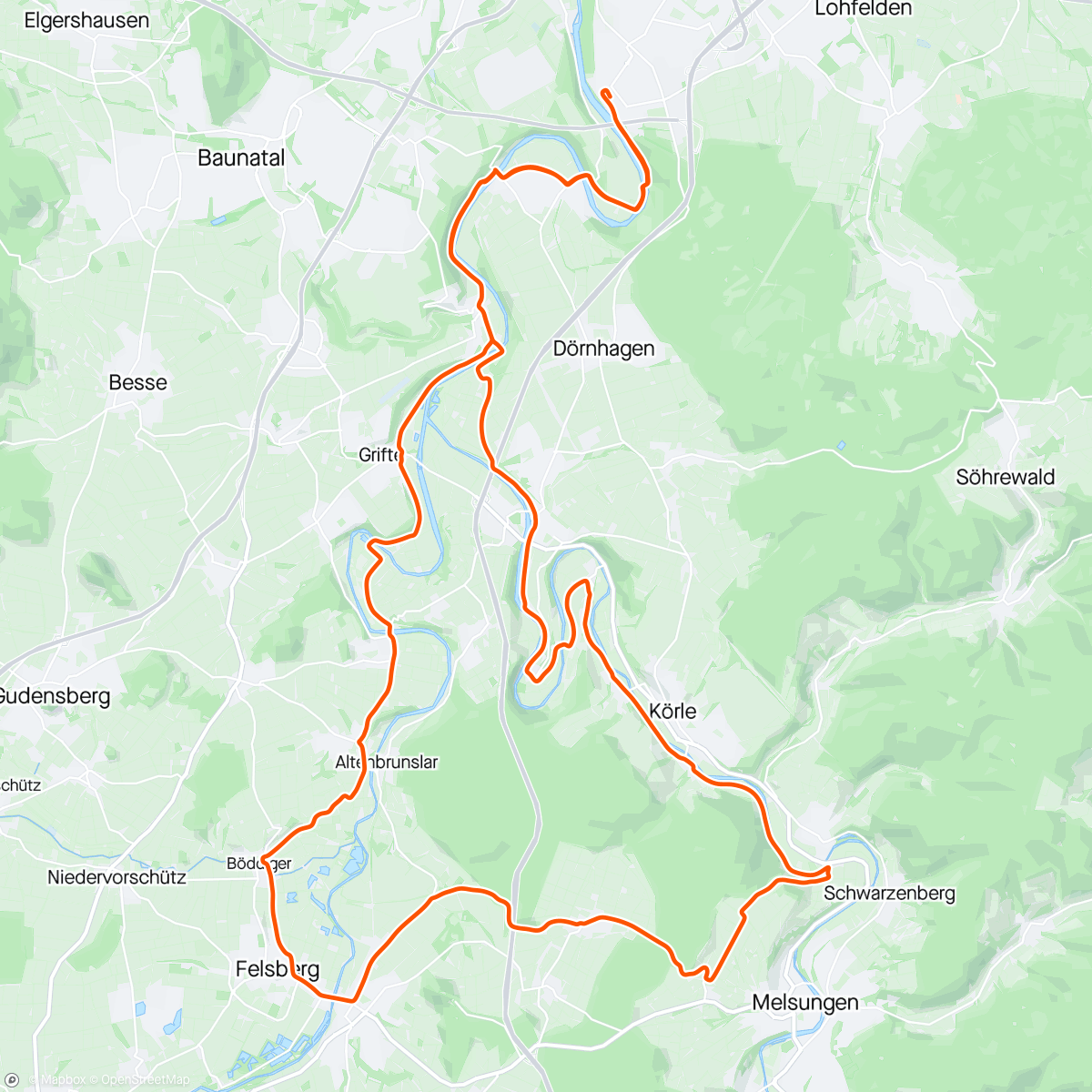 Map of the activity, Mittwochsrunde