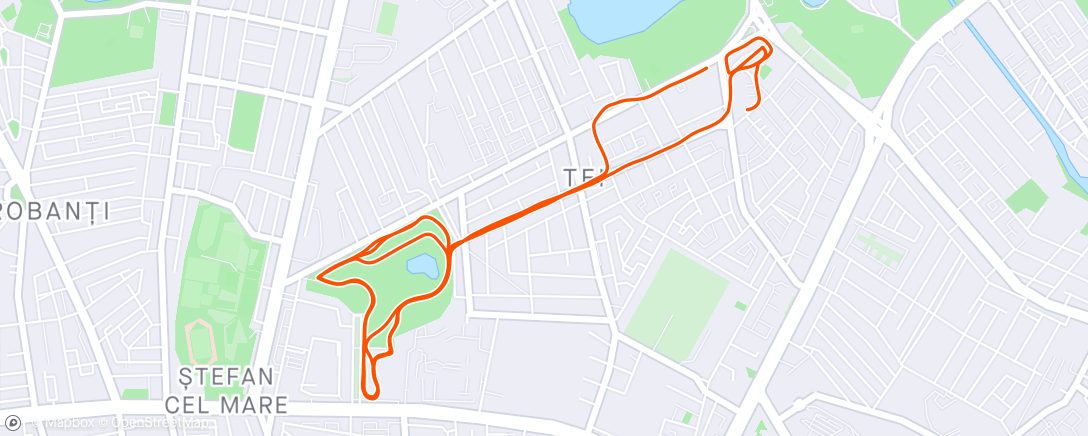 Map of the activity, Nike Run Club: Thursday Morning Run