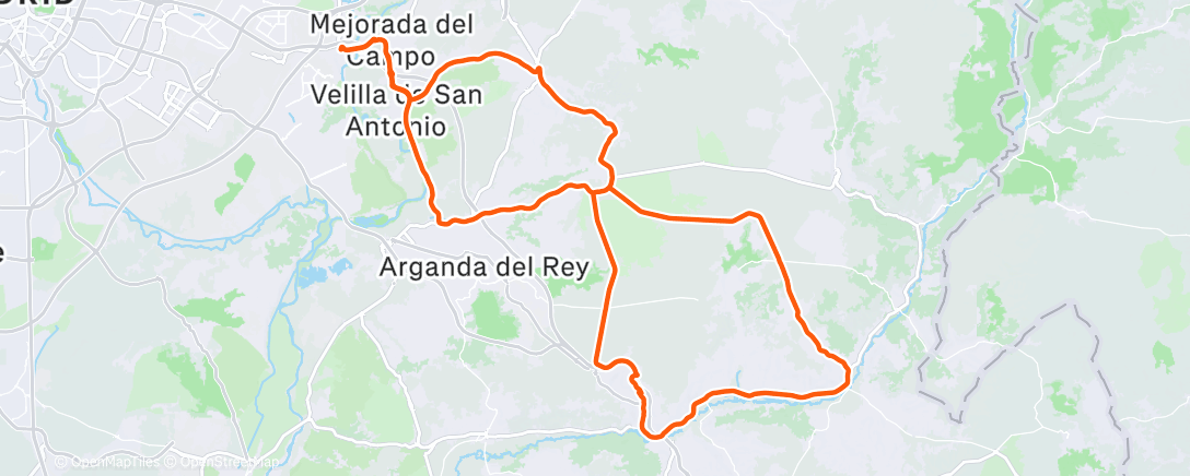 Map of the activity, 3x( escalera 12’)