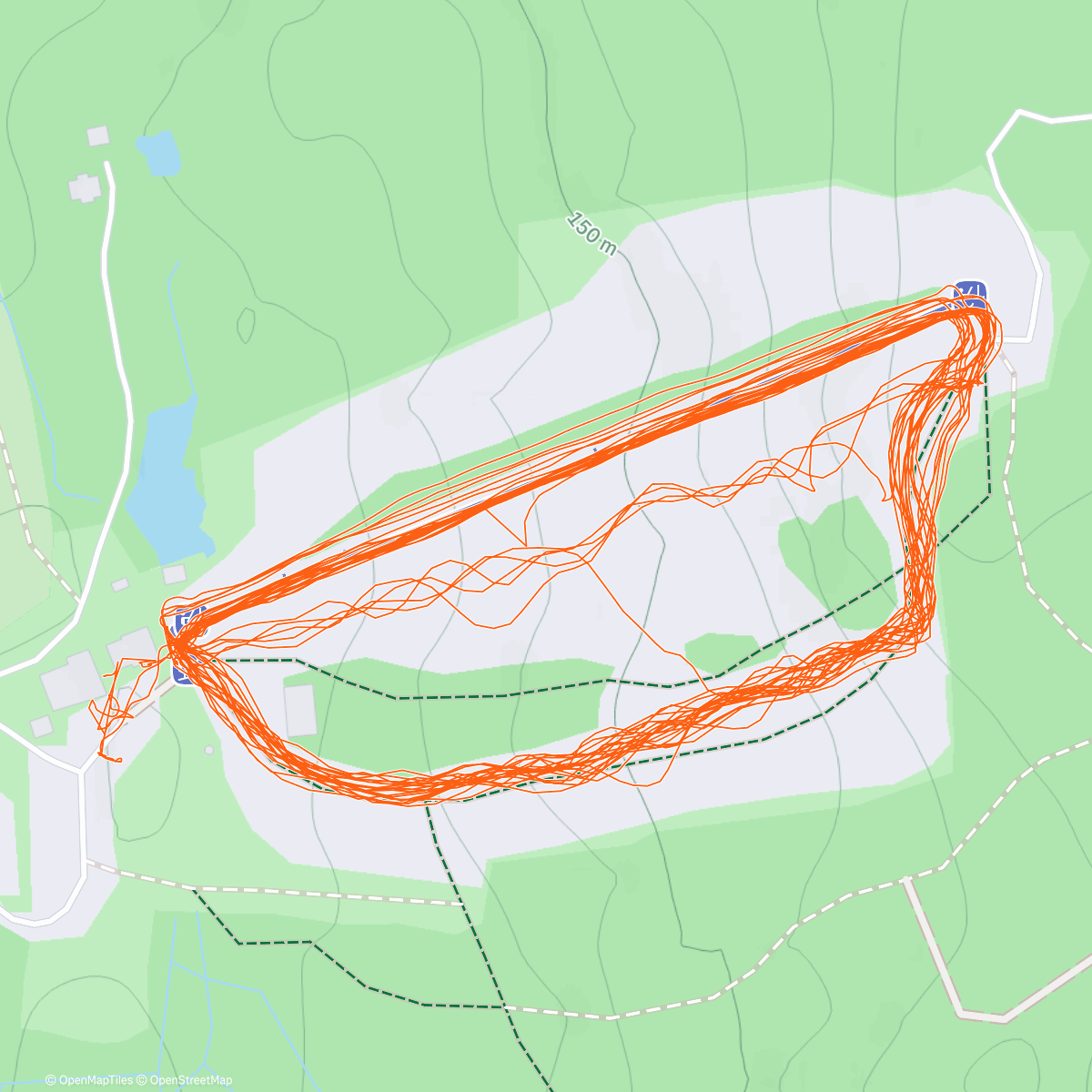 Map of the activity, Lunch Activity