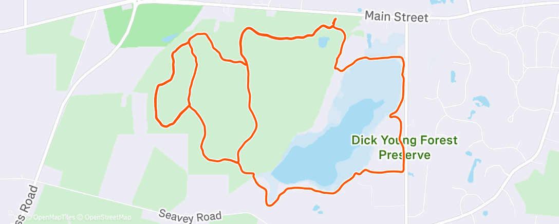 Карта физической активности (Picked up Rachel halfway)