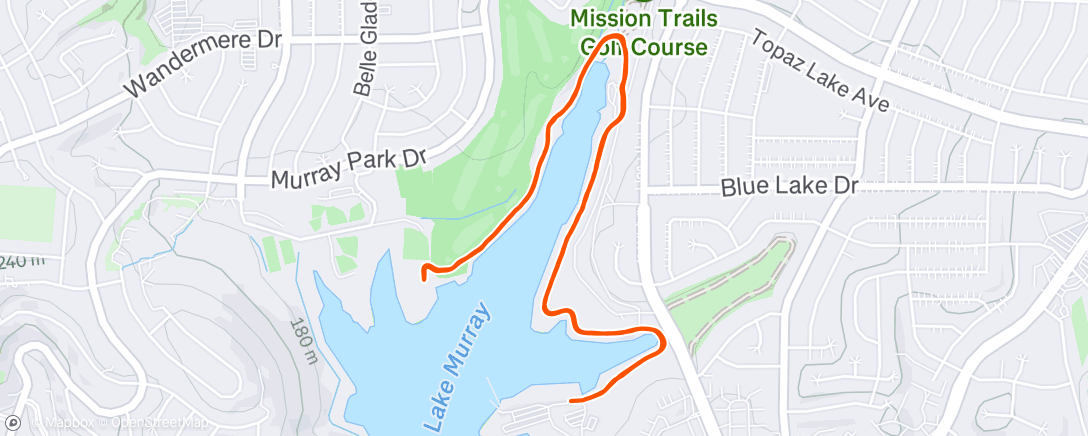 Map of the activity, Shake n Bake