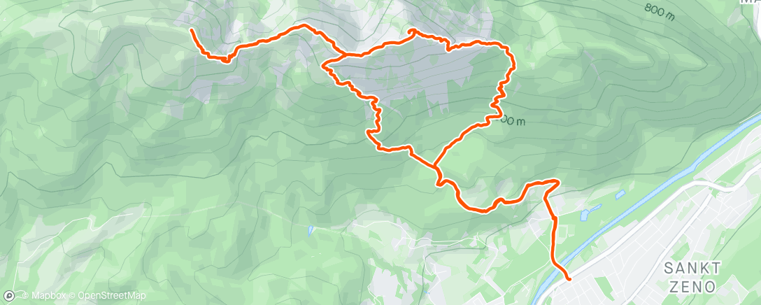 Map of the activity, Streckencheck mit Wanderung zum Zwiesel
