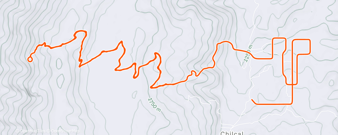 Карта физической активности (MyWhoosh - El Limonar)