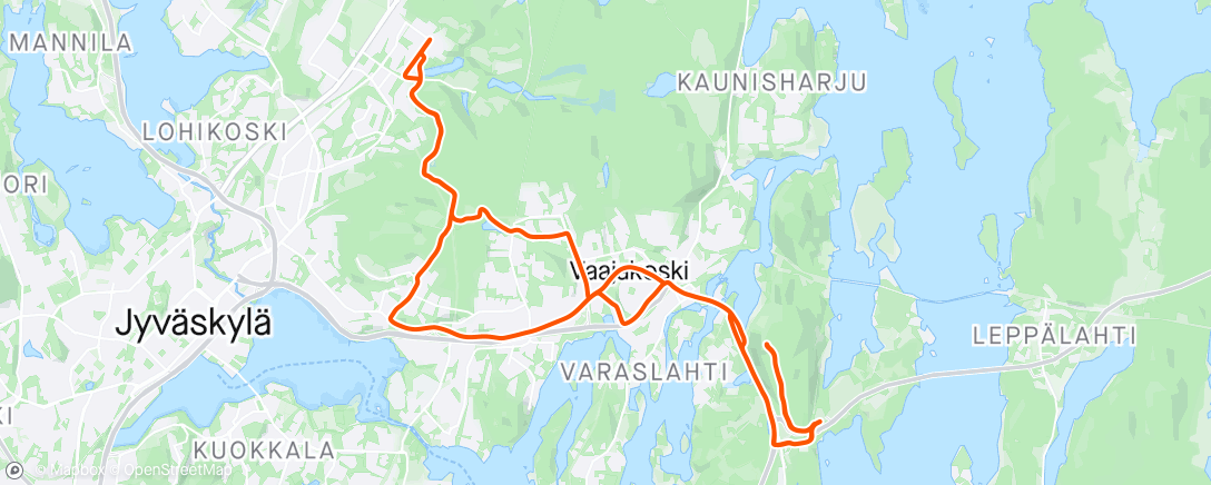 Mapa da atividade, Kanavuori exhale maximus