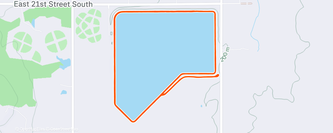 Карта физической активности (Morning Run)