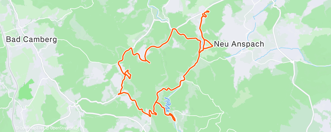 Карта физической активности (Taunustaler Xmas Hm Battle 6. Tag)