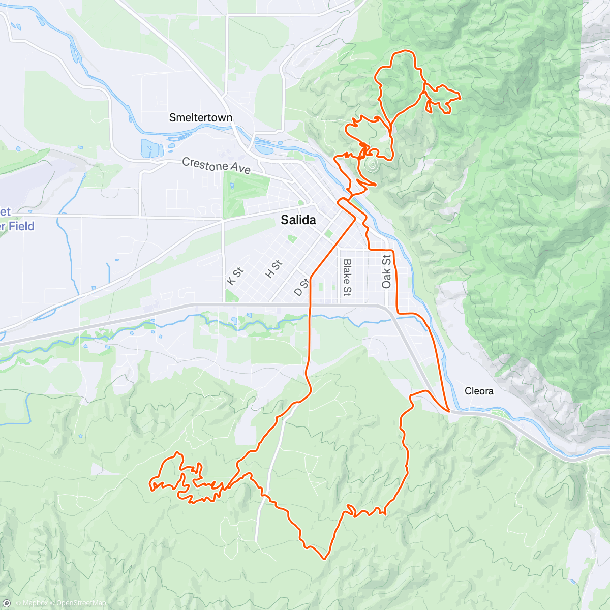 Map of the activity, Geriatrics, Hooligans, and the human petting zoo that is Fibark