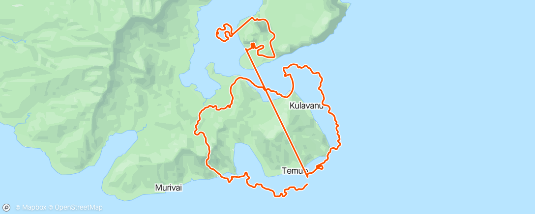 活动地图，Zwift - Pacer Group Ride: Volcano Circuit in Watopia with Bernie