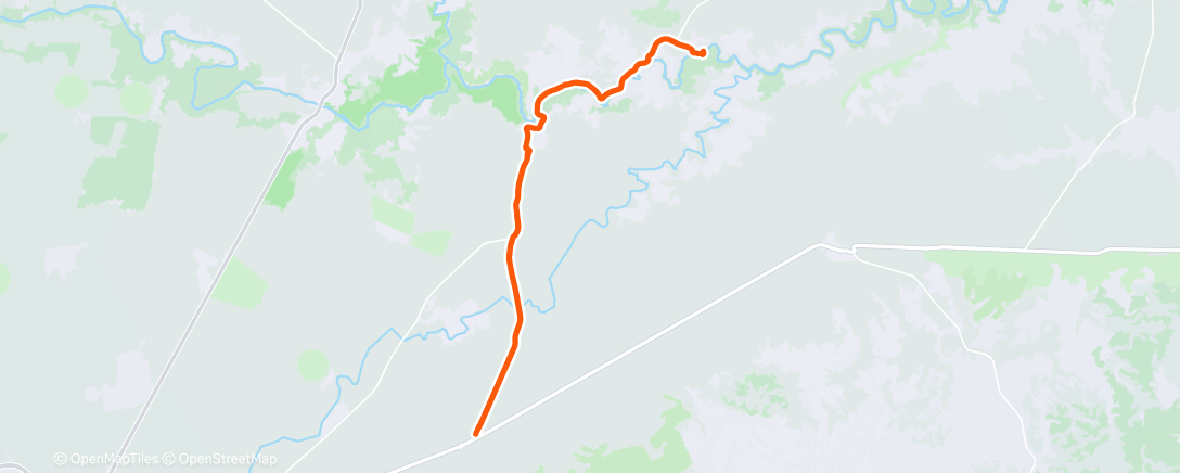 Map of the activity, Morning Ride