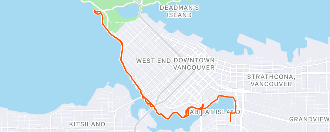 Карта физической активности (Half training)