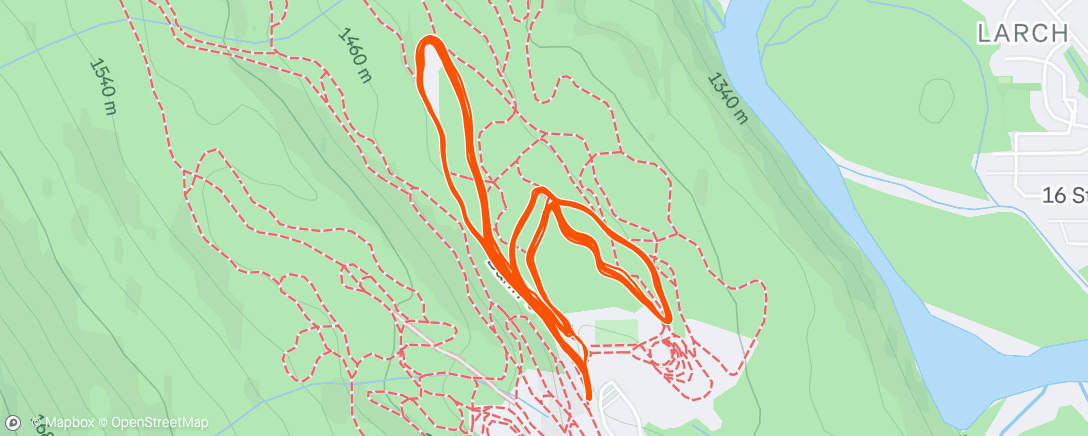 Map of the activity, 6x10 CL