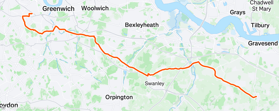 Map of the activity, To the start