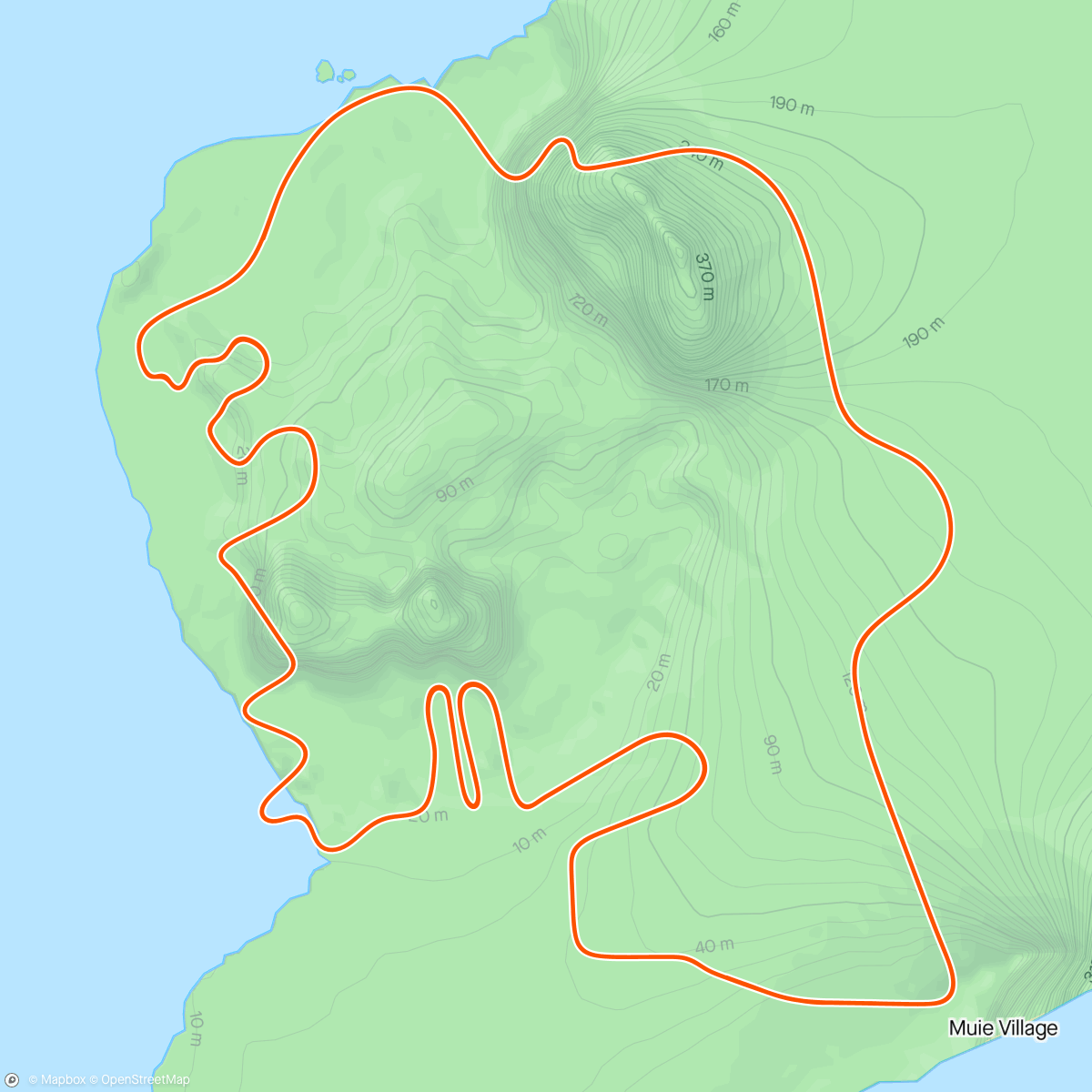 Map of the activity, Zwift - Base endurance 1.1 in Watopia