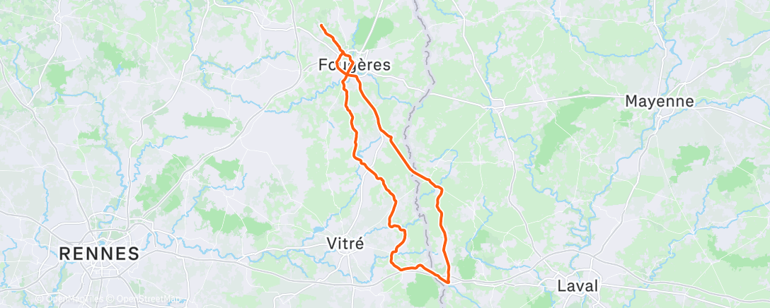 Map of the activity, Dans la roue d’un champion - Endurance Vélocité