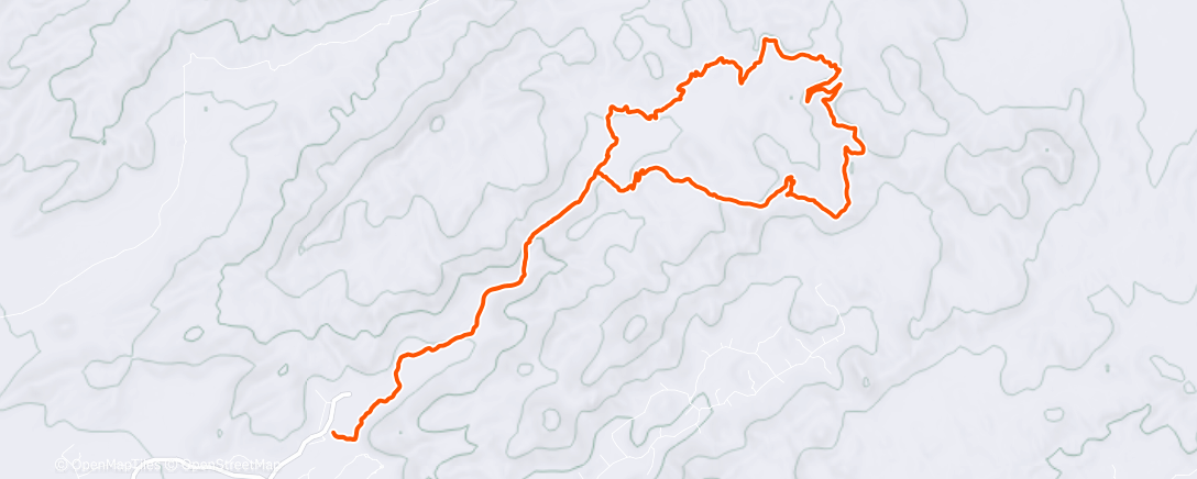 Map of the activity, Grateful