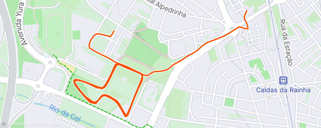 Map of the activity, Corrida Circuito do Cencal Speedplay 6Km