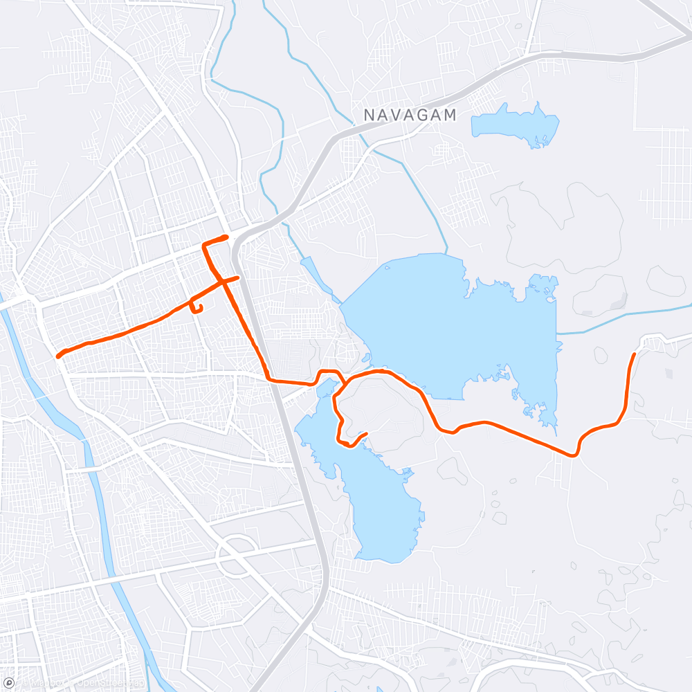 Map of the activity