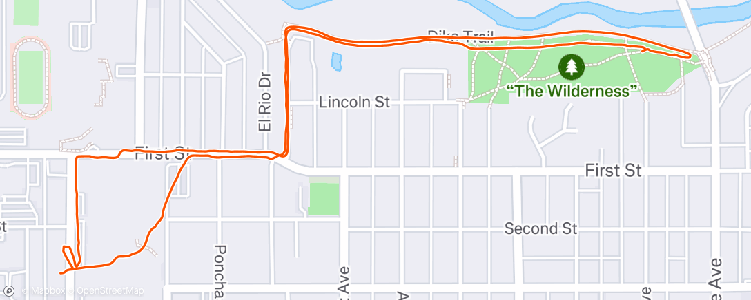 Map of the activity, Honestly, not bad