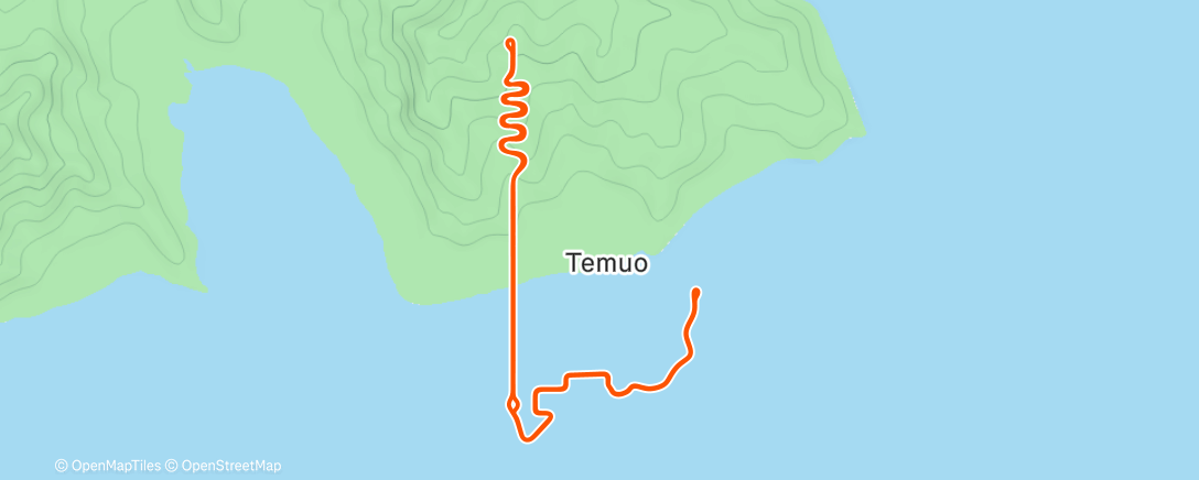 Map of the activity, Zwift - Hilltop Hustle in Watopia