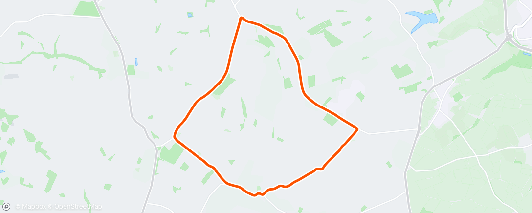 Map of the activity, Old 9.3 TT (Road bike)