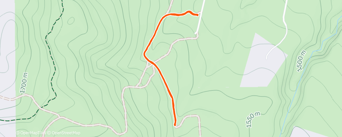 Map of the activity, Pup Walk