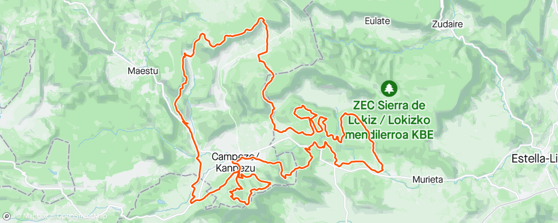 Карта физической активности (Euskobike Challenger 2024)