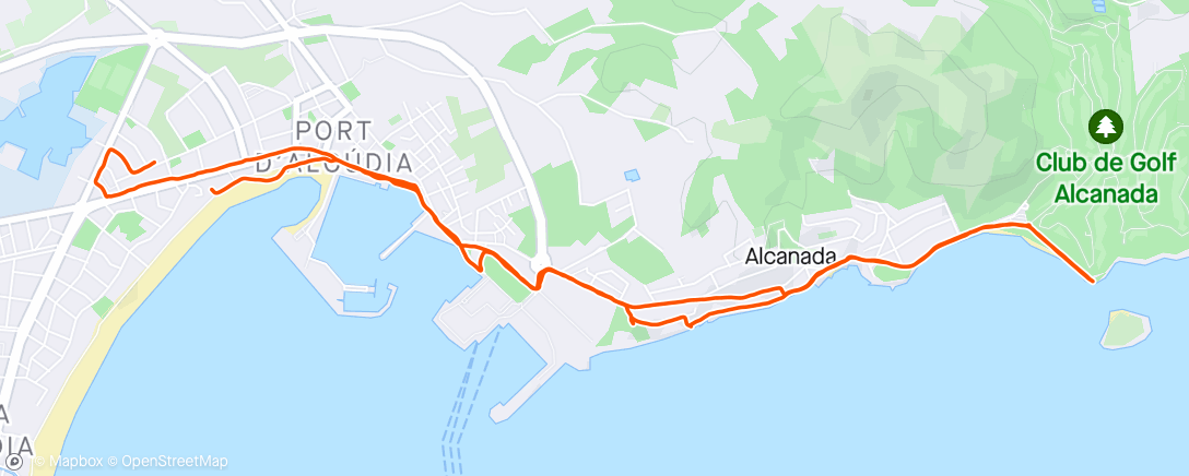 Map of the activity, Afscheidswandeling Mallorca 🇪🇸