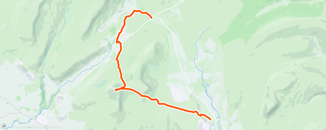 Map of the activity, Hike single peak Ingleborough